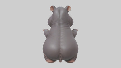 3D model Babyhippo Model 1 VR / AR / low-poly