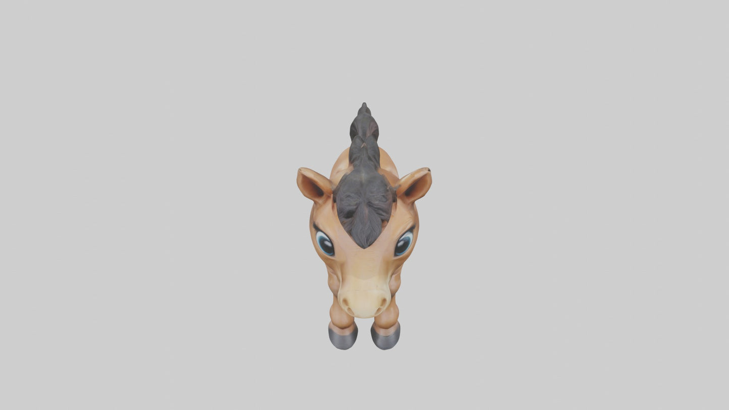 3D model Babyhorse Model 1 VR / AR / low-poly