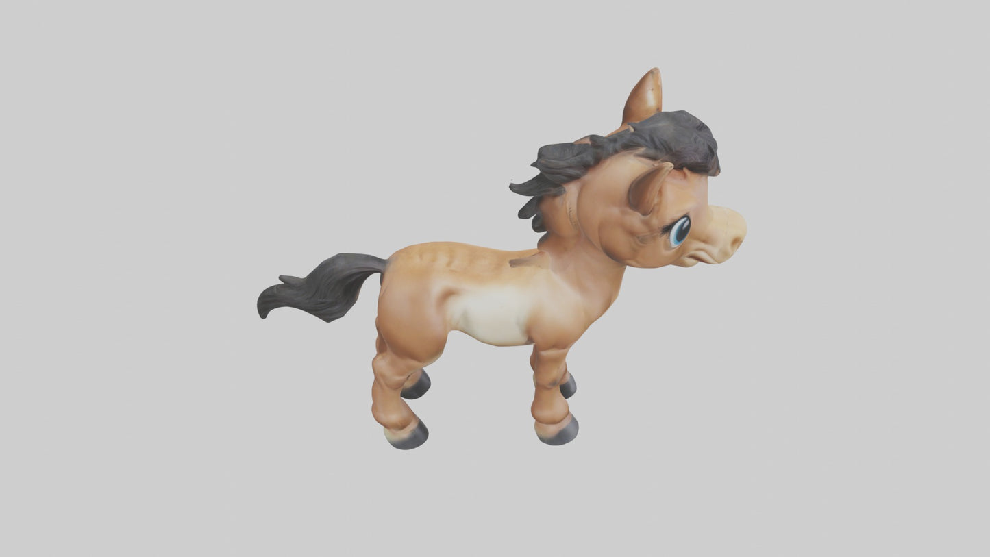 3D model Babyhorse Model 1 VR / AR / low-poly