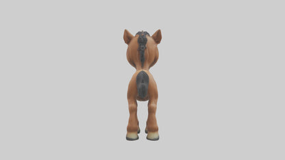 3D model Babyhorse Model 1 VR / AR / low-poly