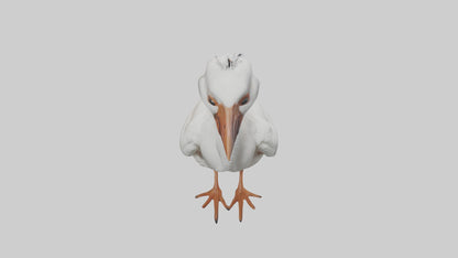 3D model Babyibis Model 1 VR / AR / low-poly