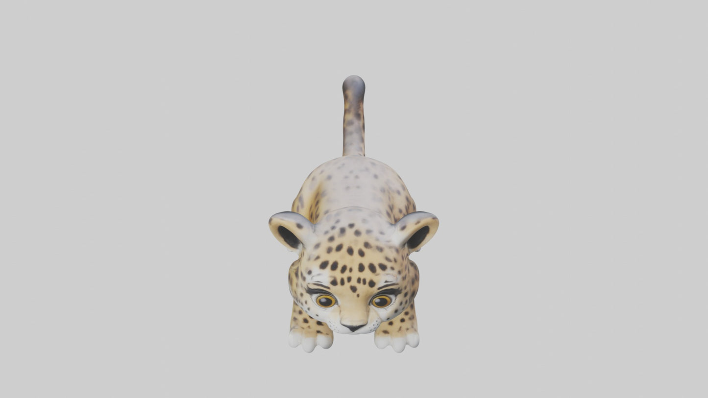 3D model Babyjaguar Model 1 VR / AR / low-poly