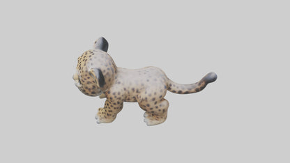 3D model Babyjaguar Model 1 VR / AR / low-poly