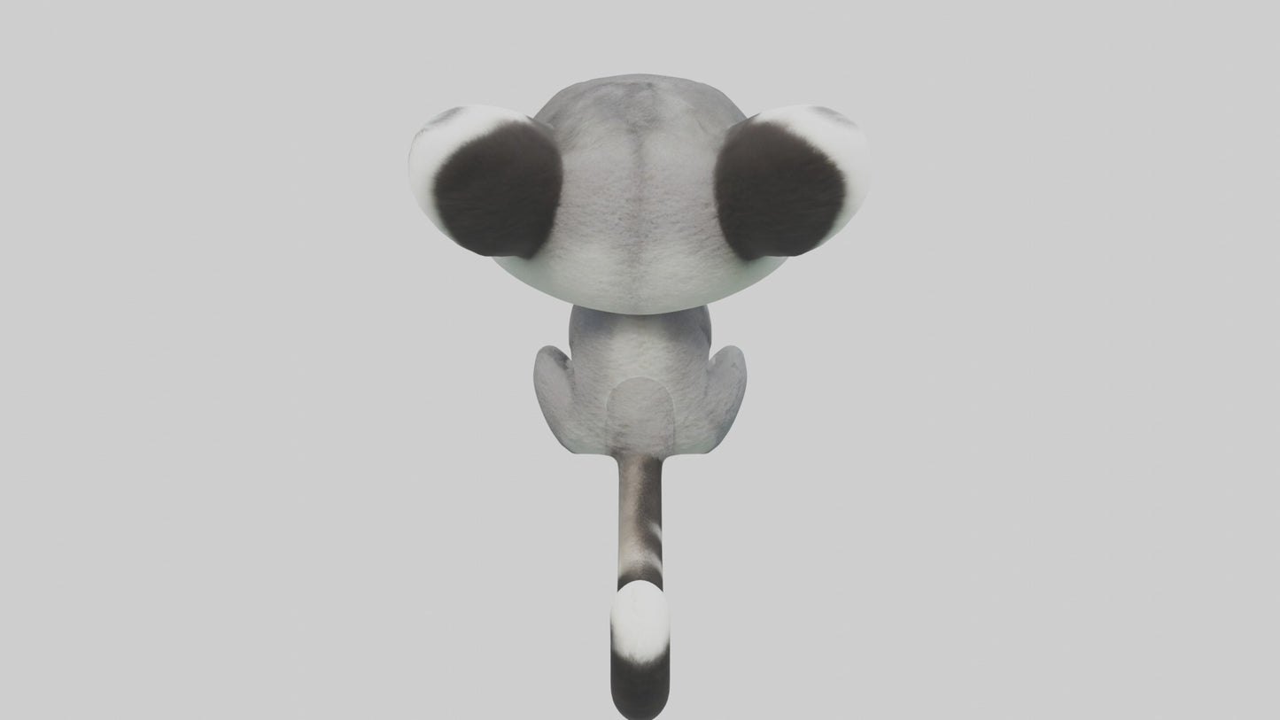 3D model Babylemur Model 1 VR / AR / low-poly