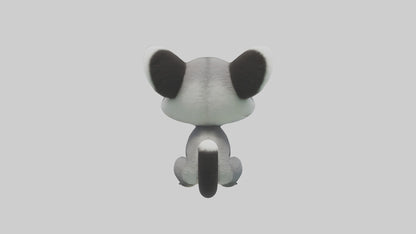 3D model Babylemur Model 1 VR / AR / low-poly