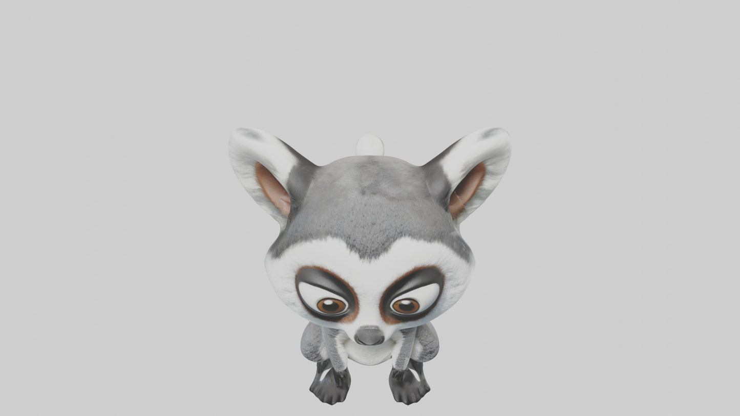 3D model Babylemur Model 1 VR / AR / low-poly