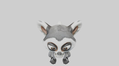 3D model Babylemur Model 1 VR / AR / low-poly