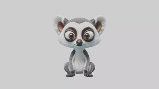 3D model Babylemur Model 1 VR / AR / low-poly