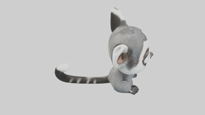 3D model Babylemur Model 1 VR / AR / low-poly