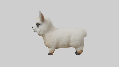 3D model Babyllama Model 1 VR / AR / low-poly