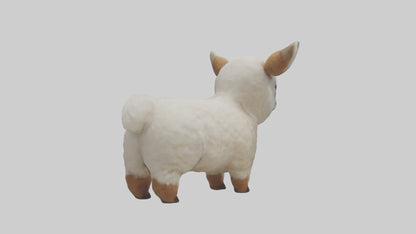 3D model Babyllama Model 1 VR / AR / low-poly