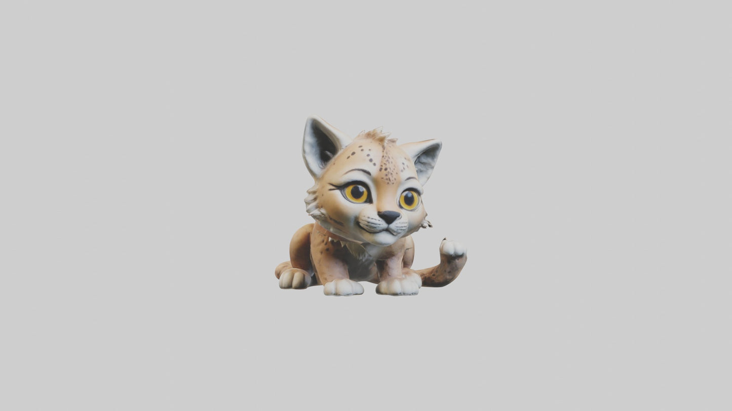 3D model Babylynx Model 1 VR / AR / low-poly