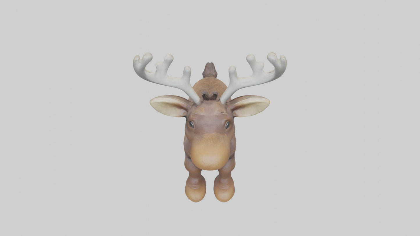 3D model Babymoose Model 1 VR / AR / low-poly