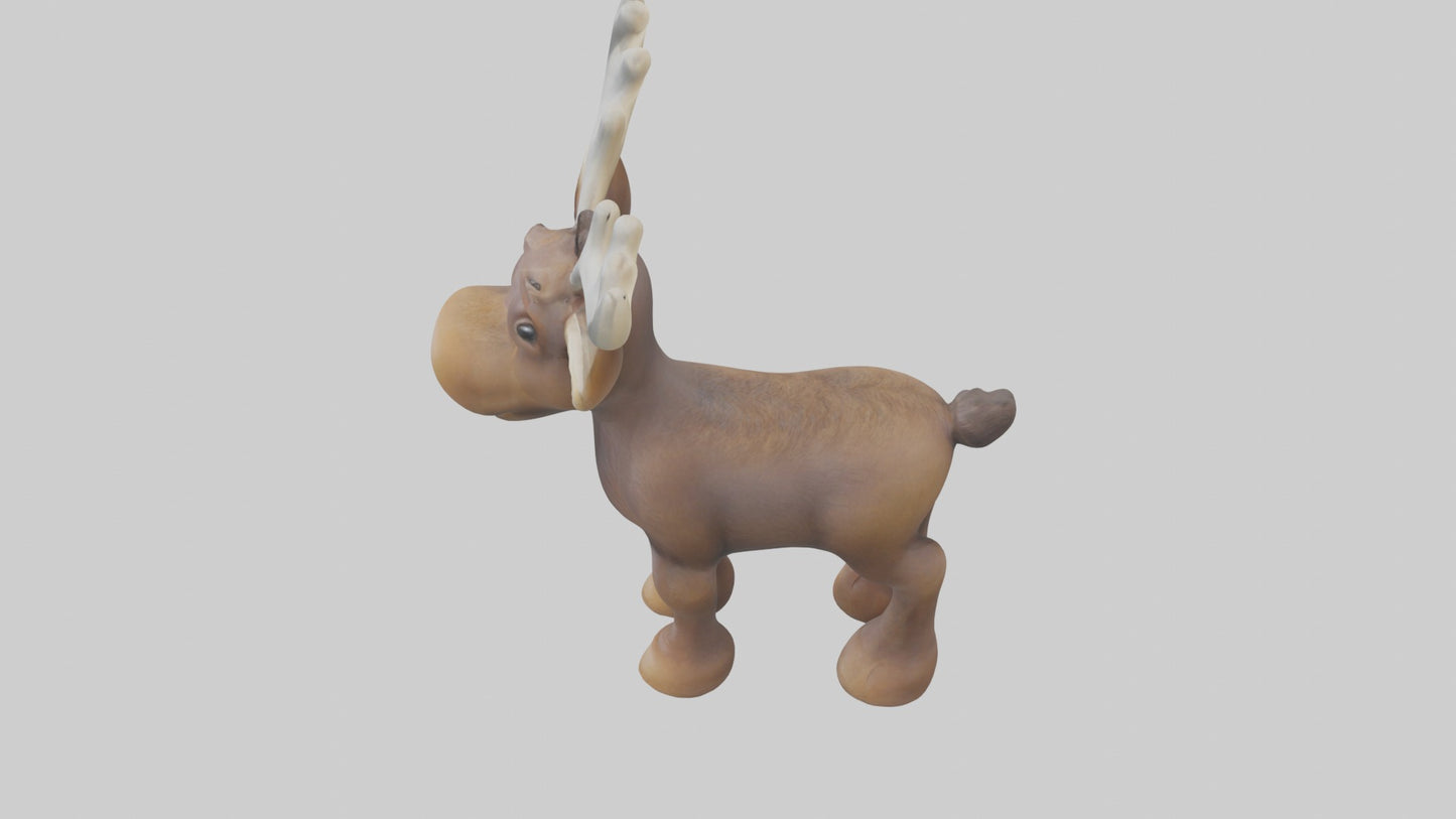 3D model Babymoose Model 1 VR / AR / low-poly