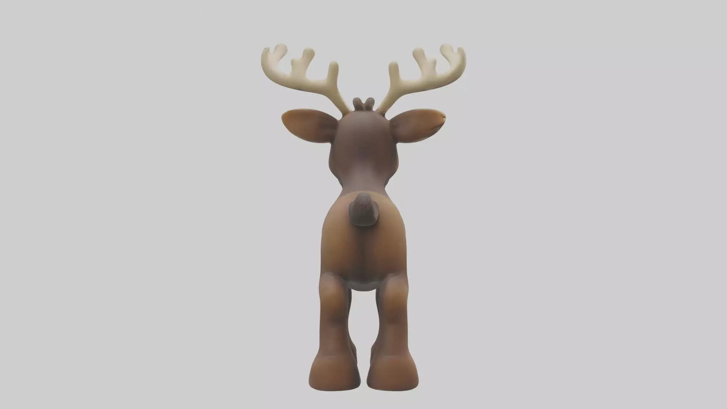 3D model Babymoose Model 1 VR / AR / low-poly