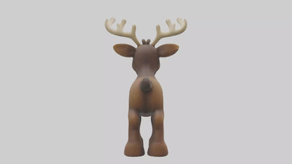 3D model Babymoose Model 1 VR / AR / low-poly