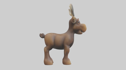 3D model Babymoose Model 1 VR / AR / low-poly