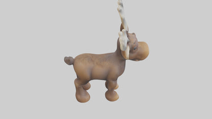 3D model Babymoose Model 1 VR / AR / low-poly