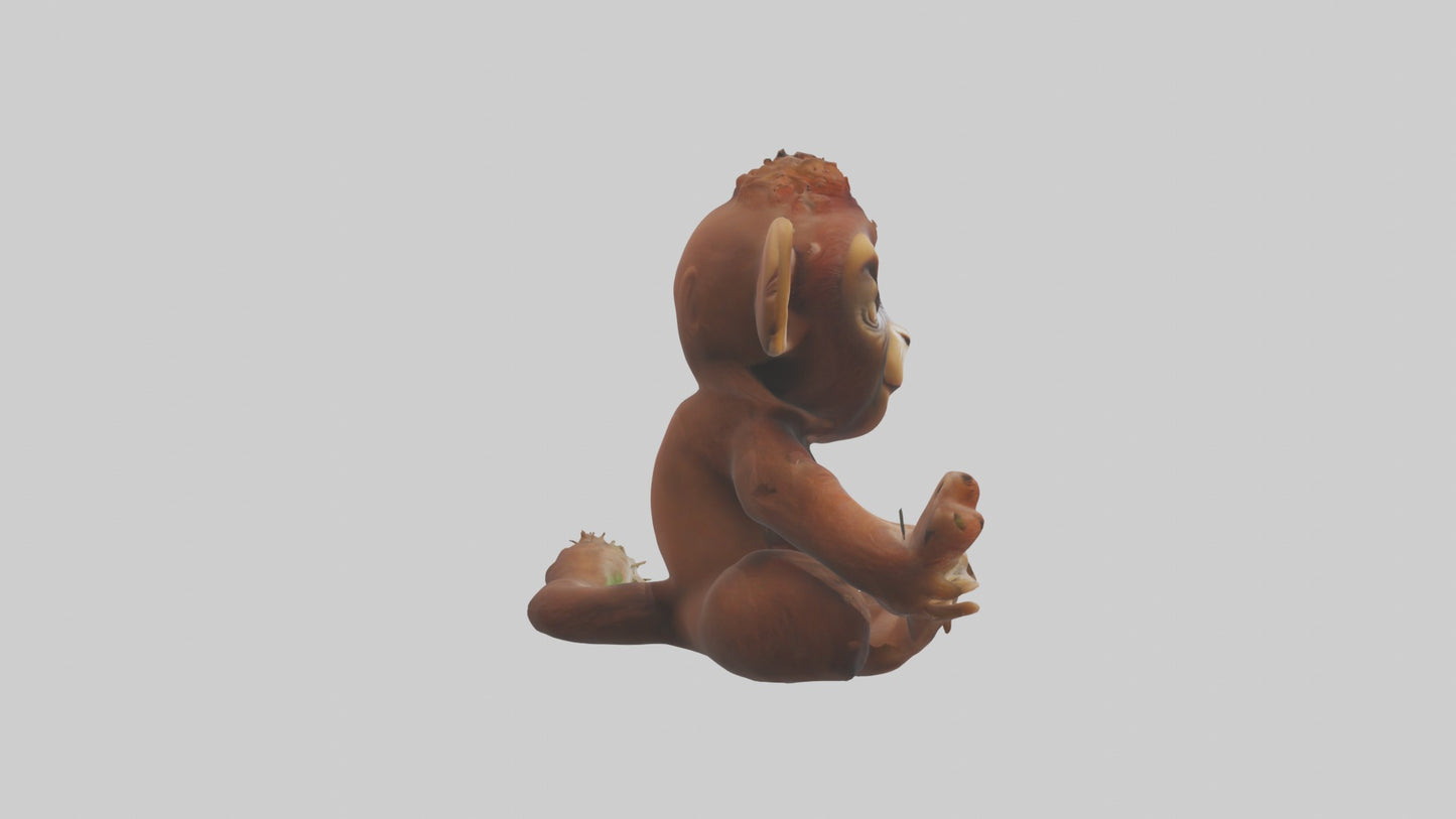 3D model Babyorangutan Model 1 VR / AR / low-poly