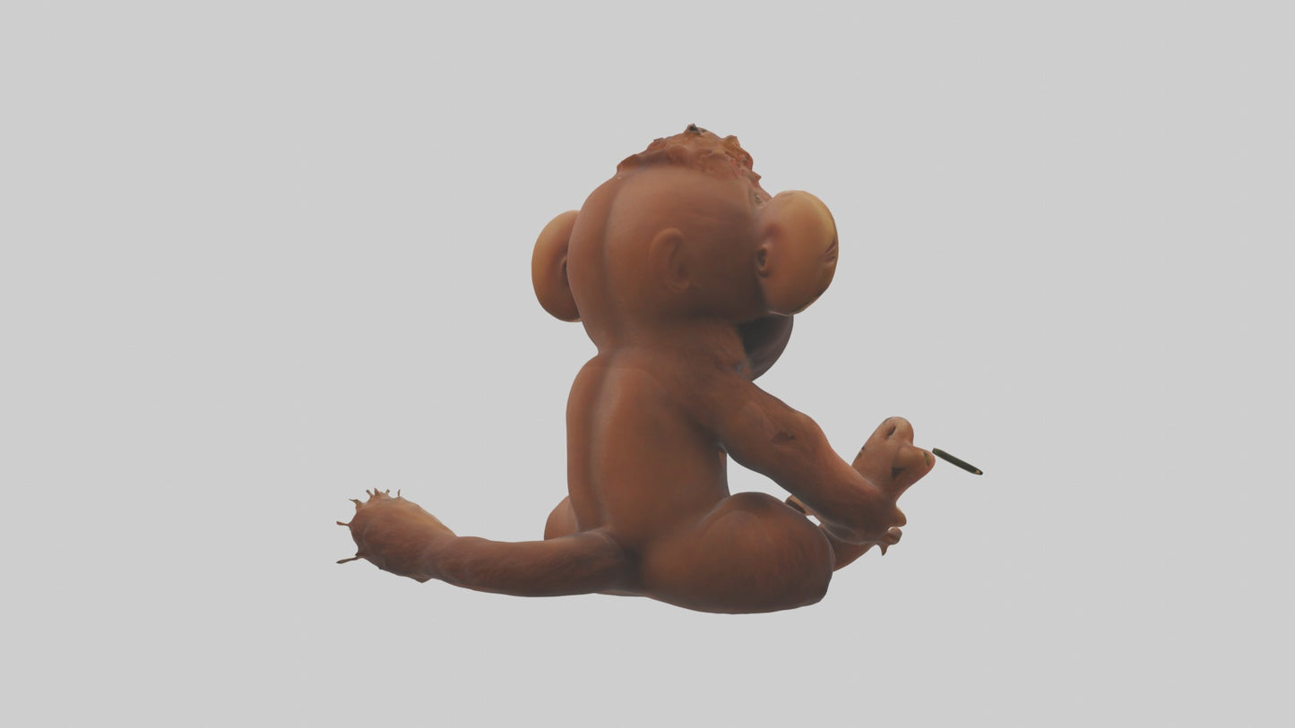 3D model Babyorangutan Model 1 VR / AR / low-poly