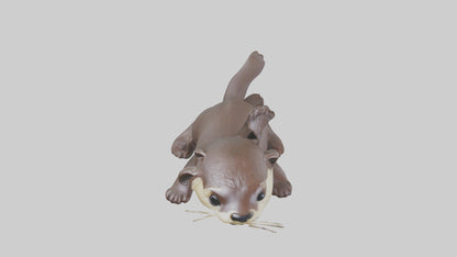 3D model Babyotter Model 1 VR / AR / low-poly