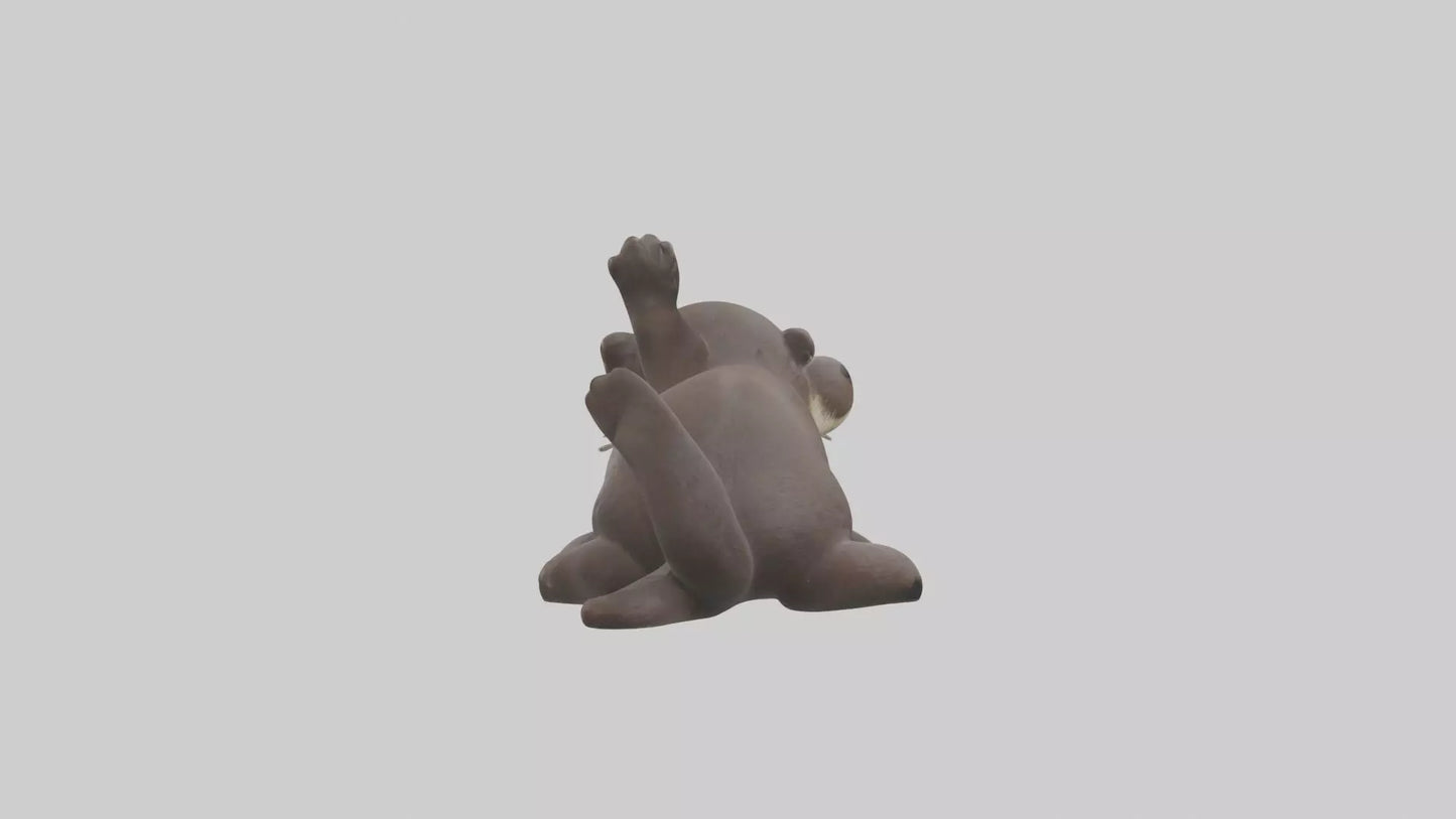 3D model Babyotter Model 1 VR / AR / low-poly
