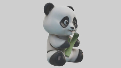 3D model Babypanda Model 1 VR / AR / low-poly