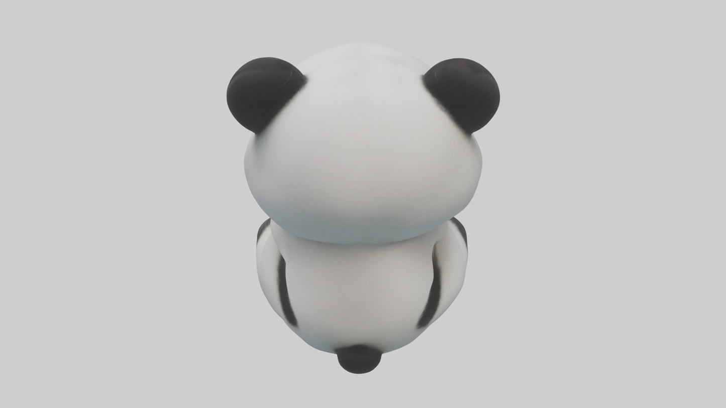 3D model Babypanda Model 1 VR / AR / low-poly