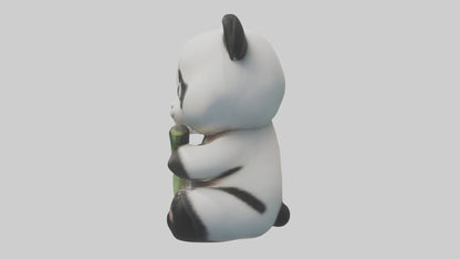 3D model Babypanda Model 1 VR / AR / low-poly