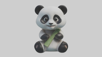 3D model Babypanda Model 1 VR / AR / low-poly