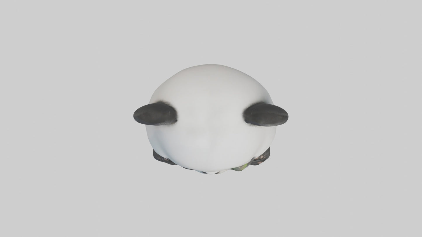 3D model Babypanda Model 1 VR / AR / low-poly