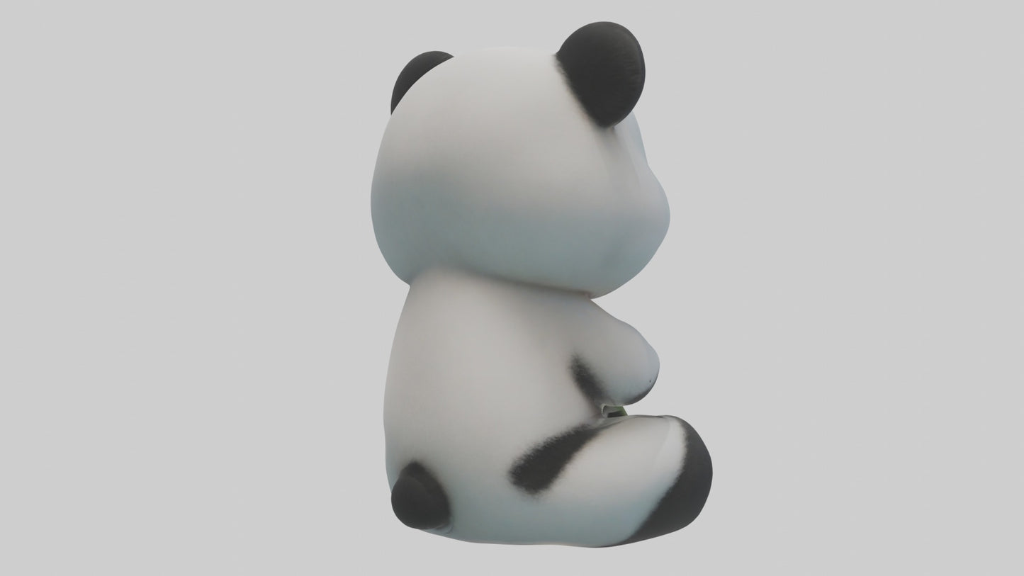 3D model Babypanda Model 1 VR / AR / low-poly