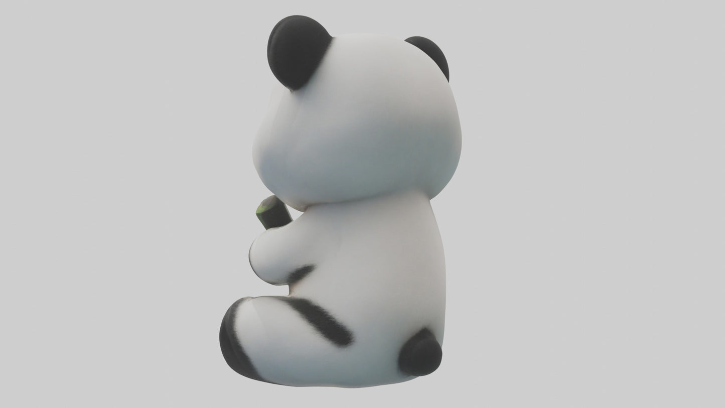 3D model Babypanda Model 1 VR / AR / low-poly