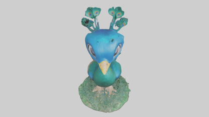 3D model Babypeacock Model 1 VR / AR / low-poly