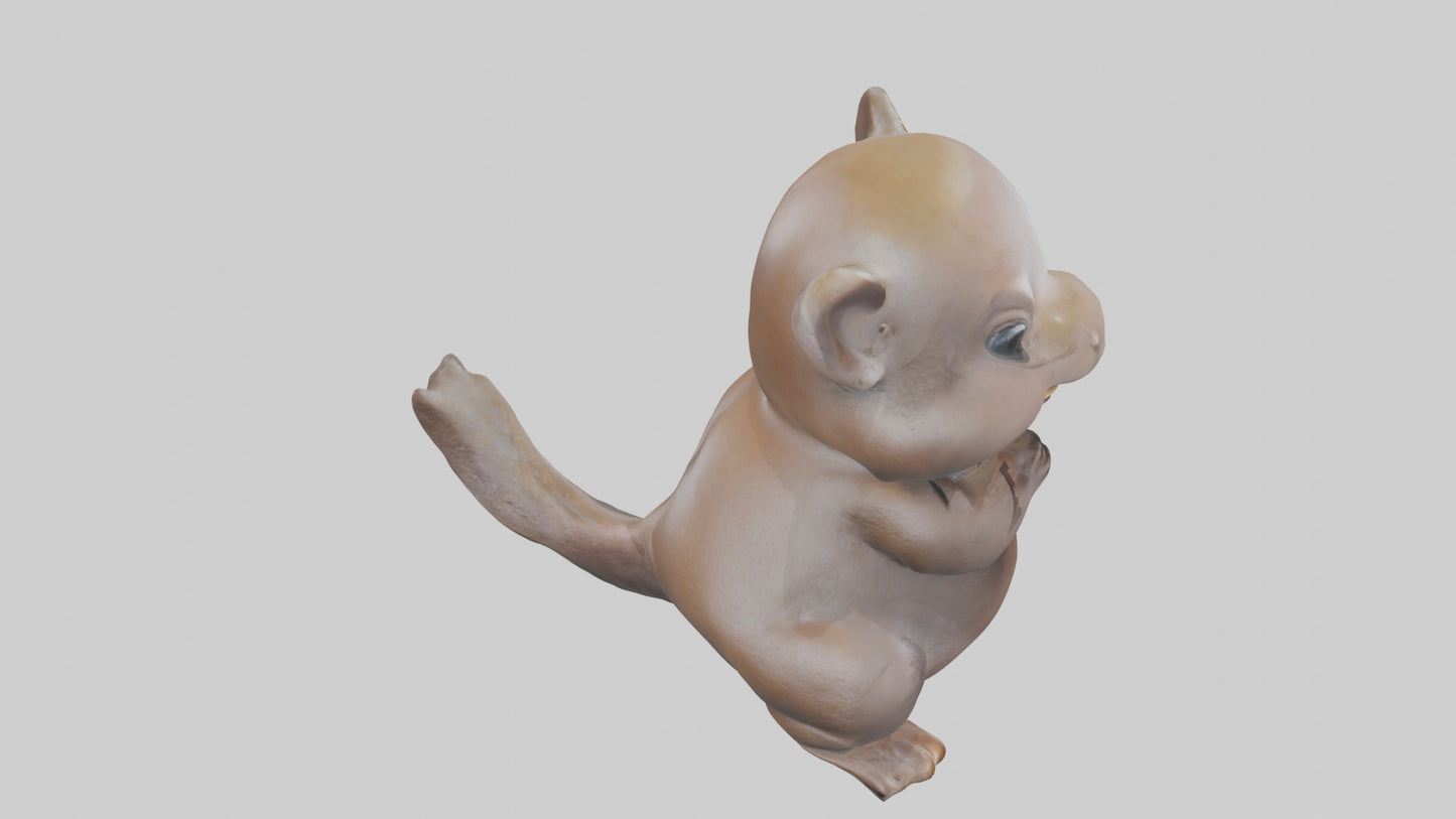 3D model Babyplatypus Model 1 VR / AR / low-poly
