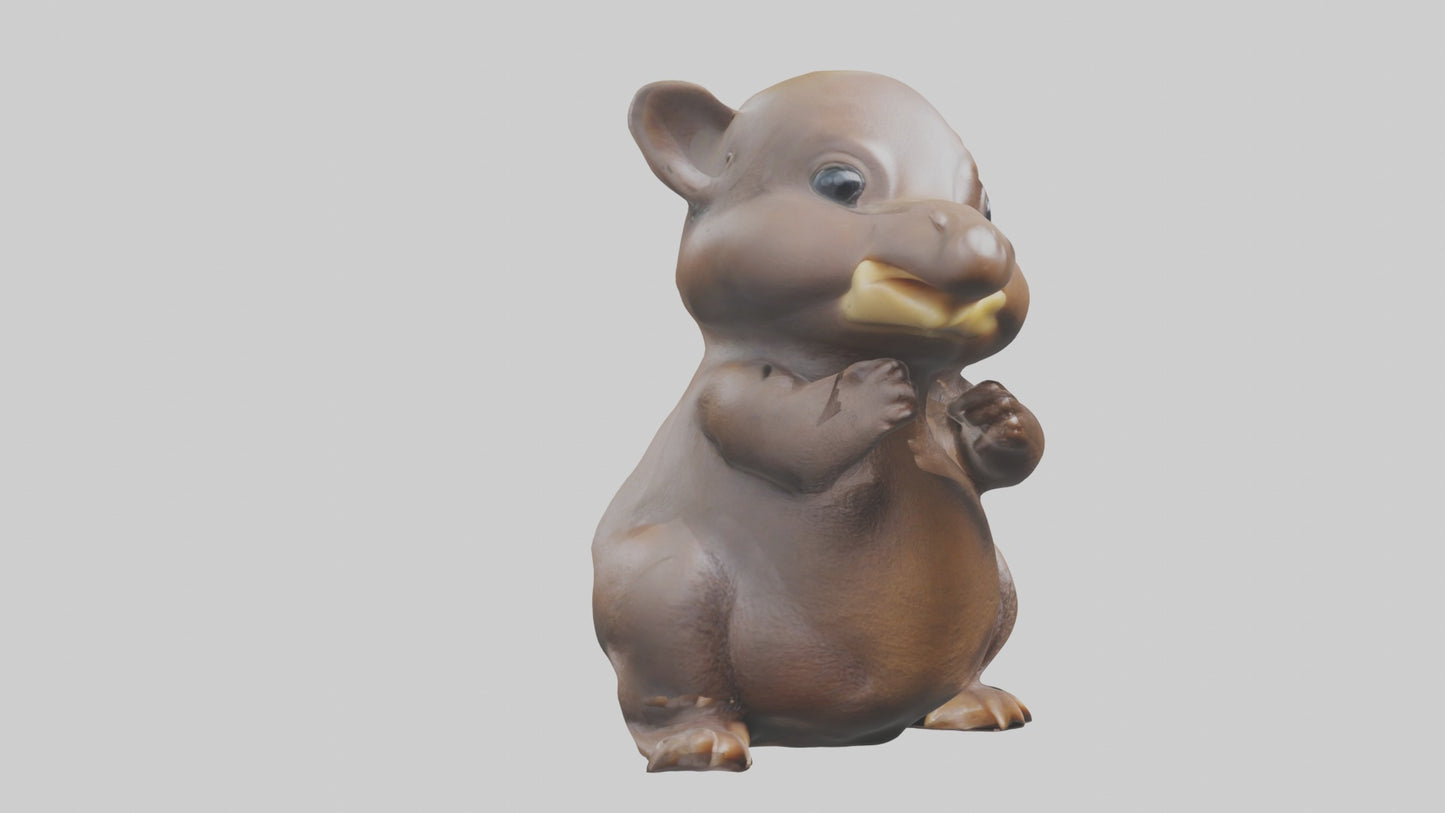 3D model Babyplatypus Model 1 VR / AR / low-poly