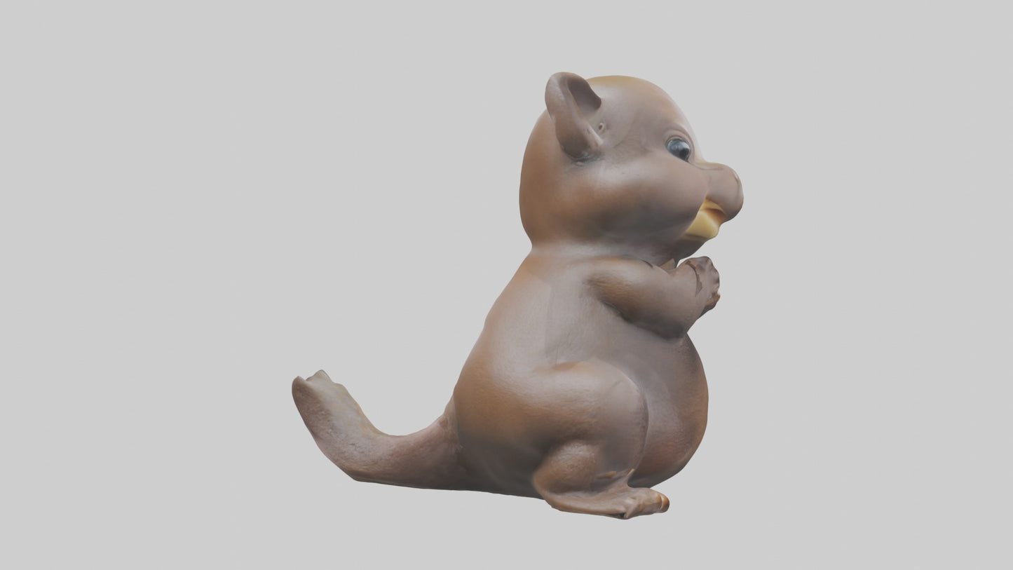3D model Babyplatypus Model 1 VR / AR / low-poly