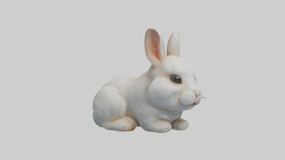 3D model Babyrabbit Model 1 VR / AR / low-poly