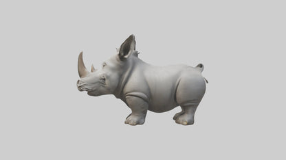 3D model Babyrhinoceros Model 1 VR / AR / low-poly