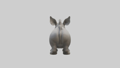 3D model Babyrhinoceros Model 1 VR / AR / low-poly