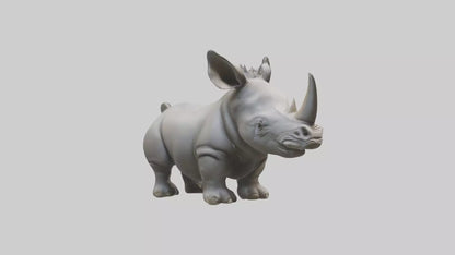 3D model Babyrhinoceros Model 1 VR / AR / low-poly