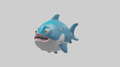 3D model Babyshark Model 1 VR / AR / low-poly