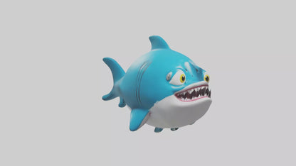 3D model Babyshark Model 1 VR / AR / low-poly