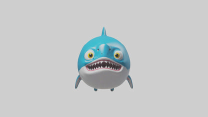 3D model Babyshark Model 1 VR / AR / low-poly