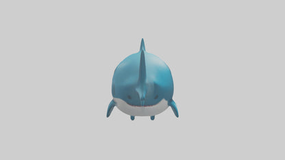3D model Babyshark Model 1 VR / AR / low-poly