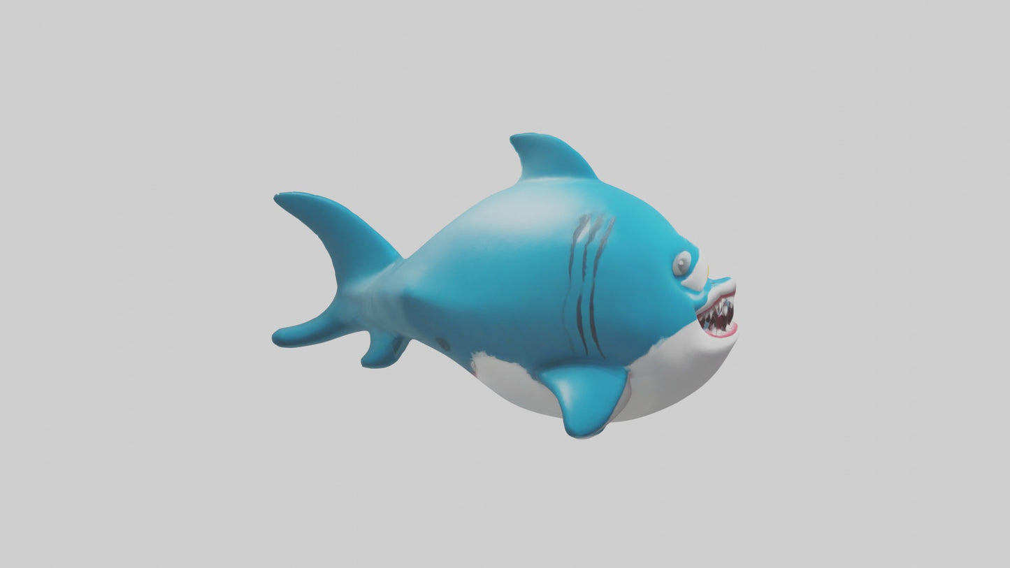 3D model Babyshark Model 1 VR / AR / low-poly