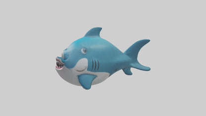 3D model Babyshark Model 1 VR / AR / low-poly