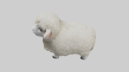 3D model Babysheep Model 1 VR / AR / low-poly