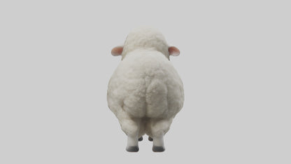 3D model Babysheep Model 1 VR / AR / low-poly