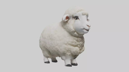 3D model Babysheep Model 1 VR / AR / low-poly